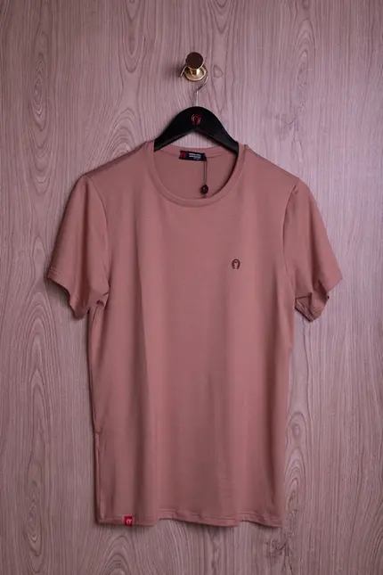 Blusa Masculina Modal Mocha Mousse Logo Marrom Mangalarga Marchador