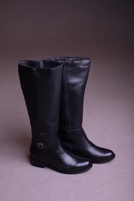 Bota Feminina Cano Longo Confort Fivela Mangalarga Marchador