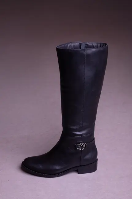 Bota Feminina Cano Longo Confort Fivela Mangalarga Marchador