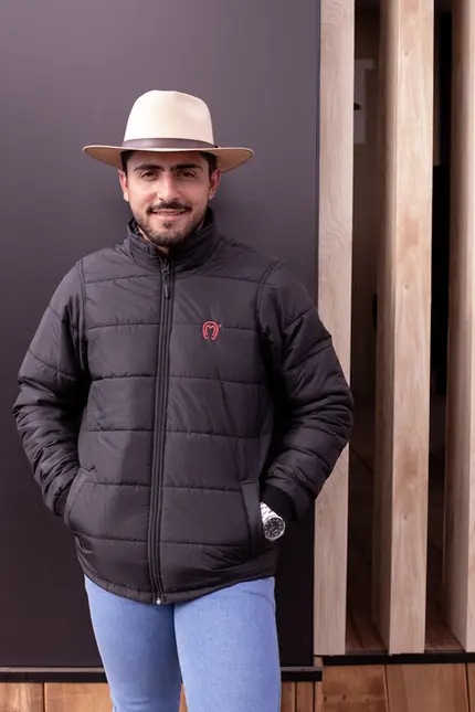 Jaqueta Masculina Logo Costas Mangalarga Marchador