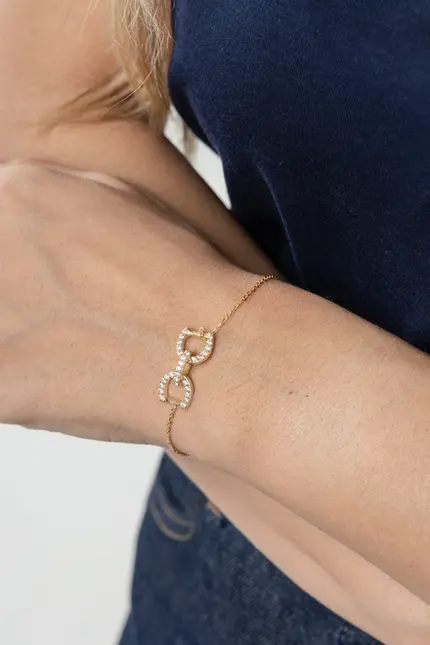 PULSEIRA BRIDÃO DELICADO CRAVEJADO