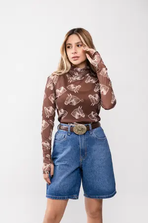 Bermuda Jeans Mom