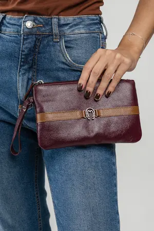 Necessaire Couro Bridão